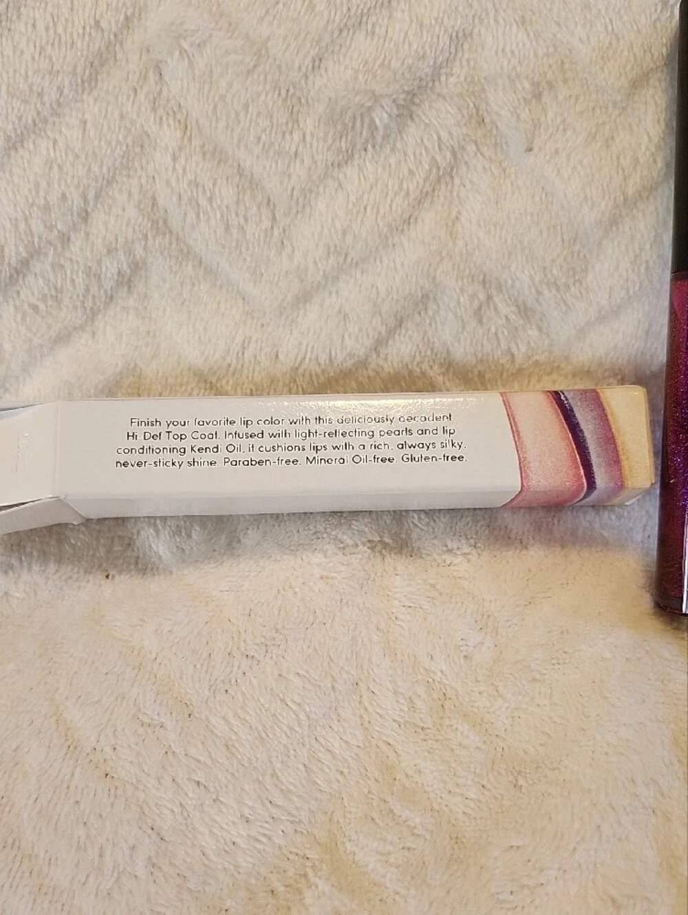 BNIB Laura Geller Color Luster Lip Gloss High Def Top Coat
